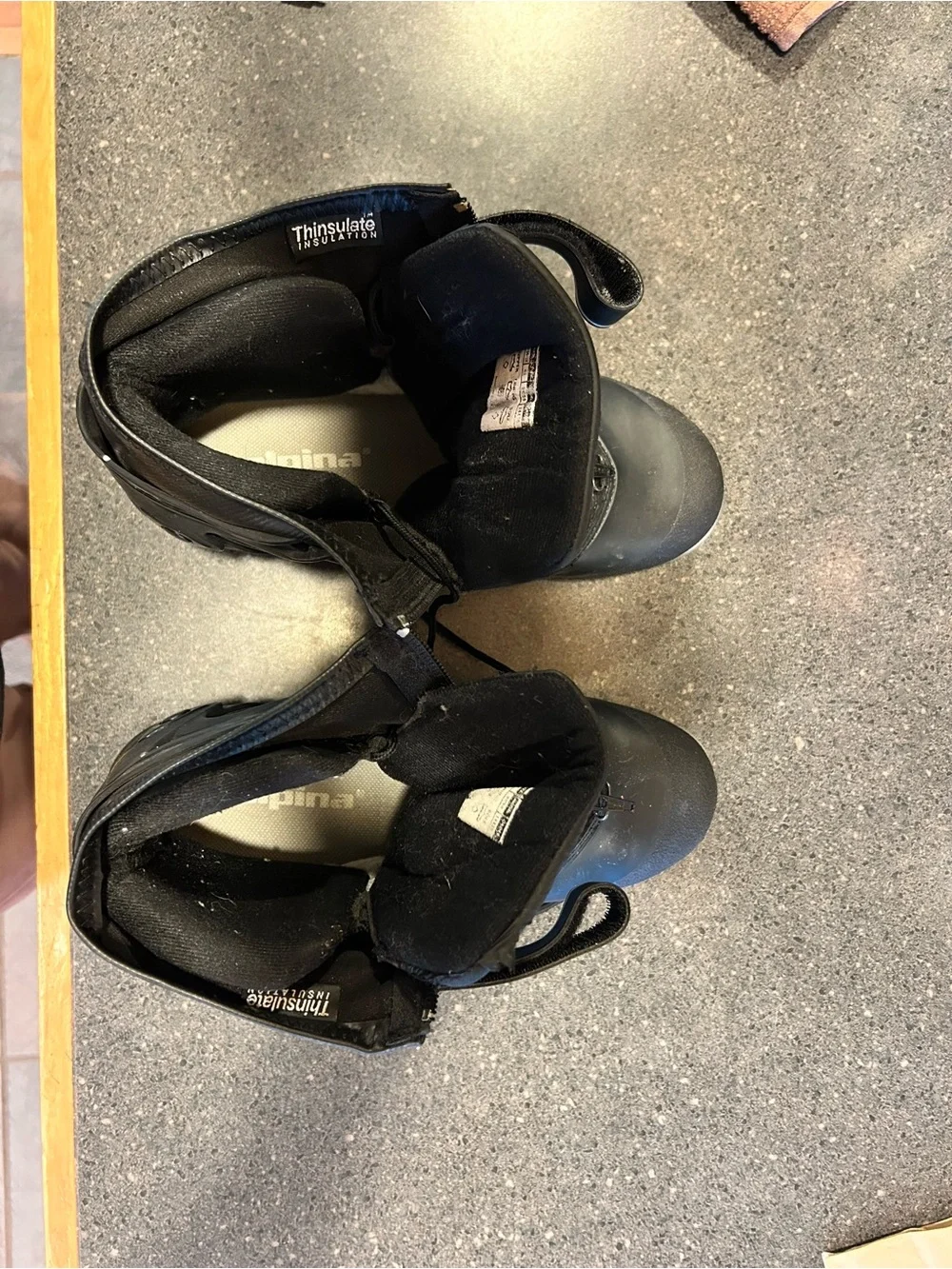 Alpina Boots 41 Black BC 50 Cross Country Nordic Track Ski